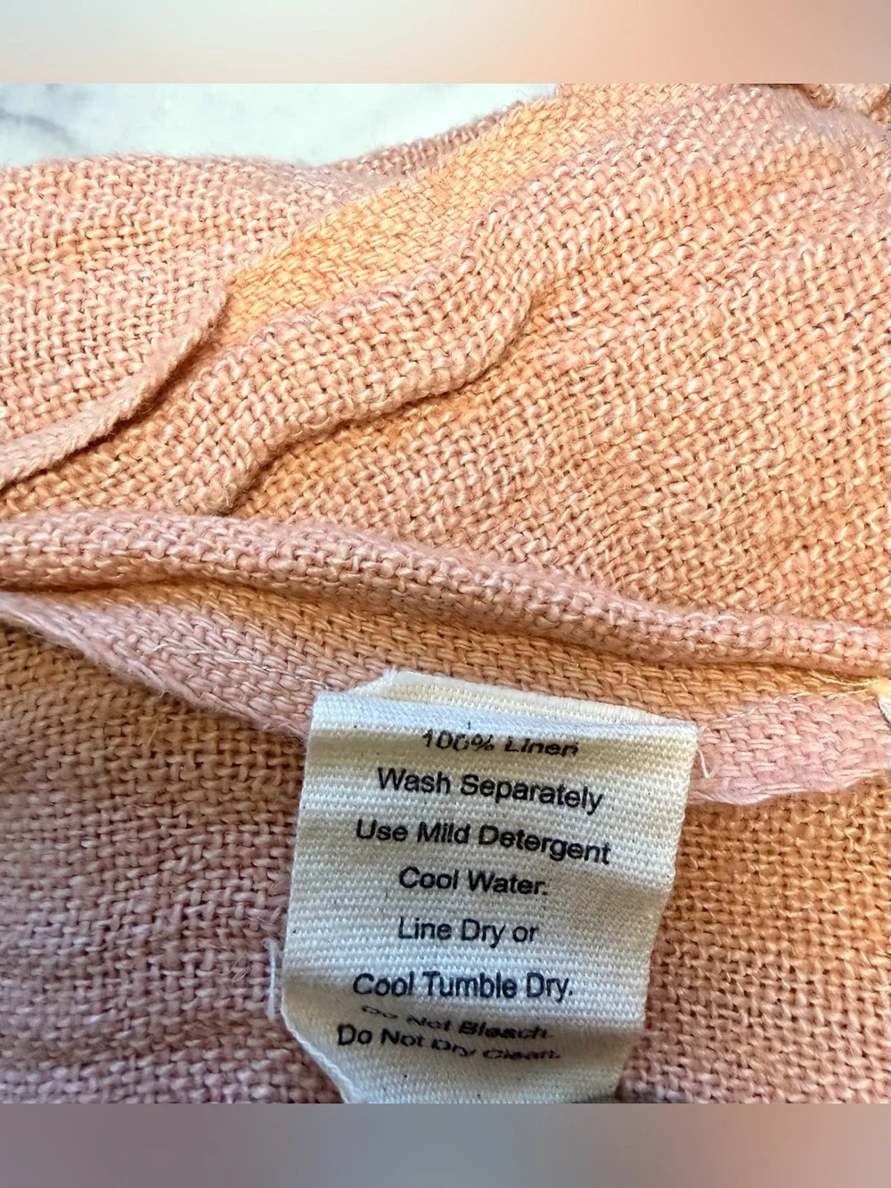 NEW Yaya & Co Two Throw Blankets Set – Blush & Linen Khaki – 50